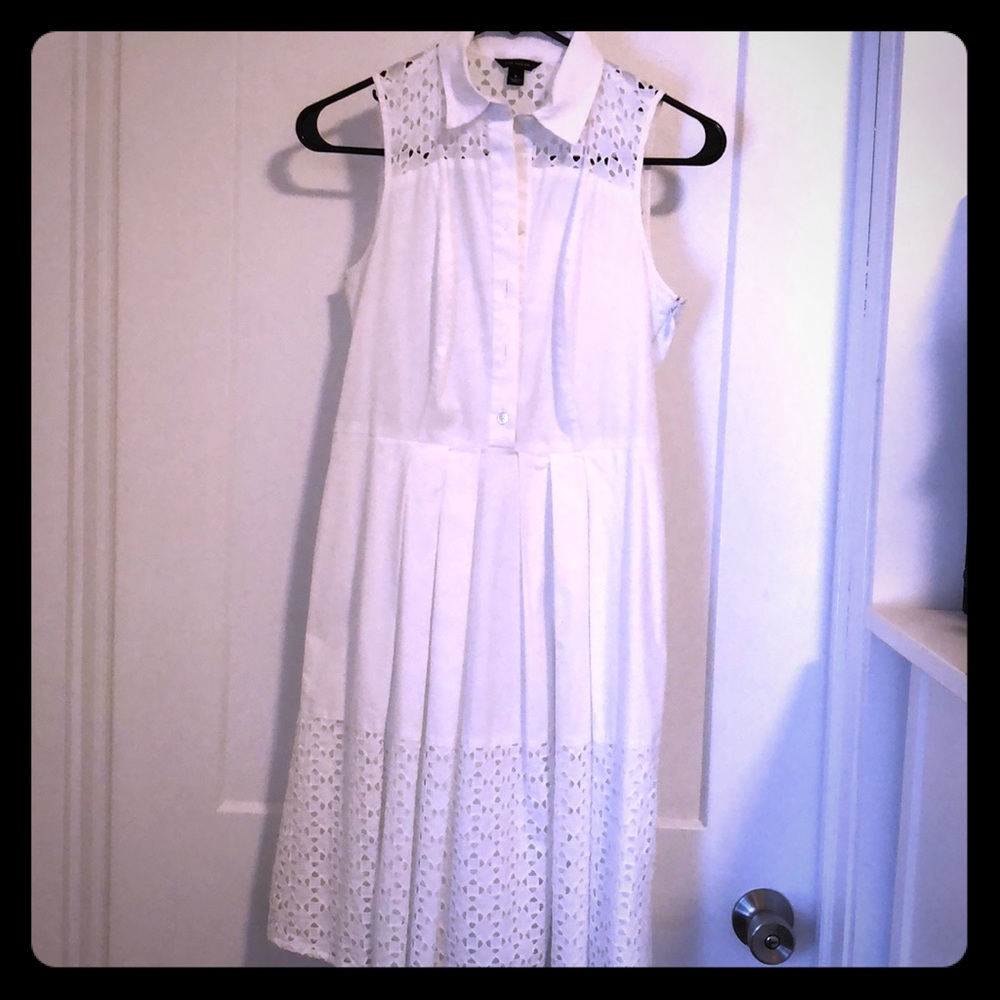 Ann Taylor white dress